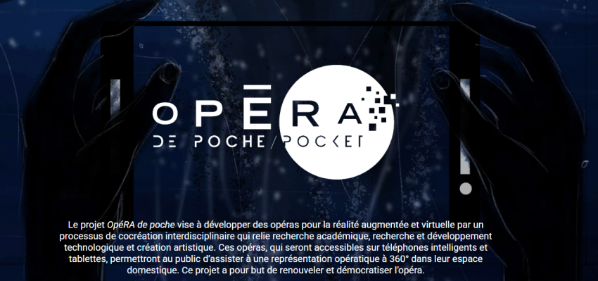 Le projet OpéRA de poche