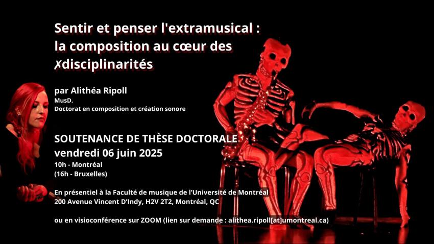 Invitation Soutenance de thèse Alithéa RIPOLL 06 juin 2025
