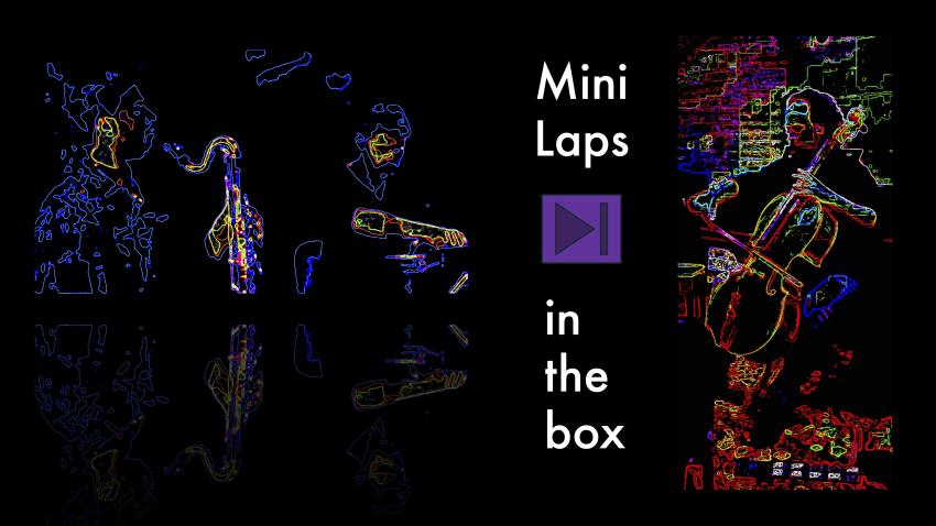 Mini Laps plays in the box